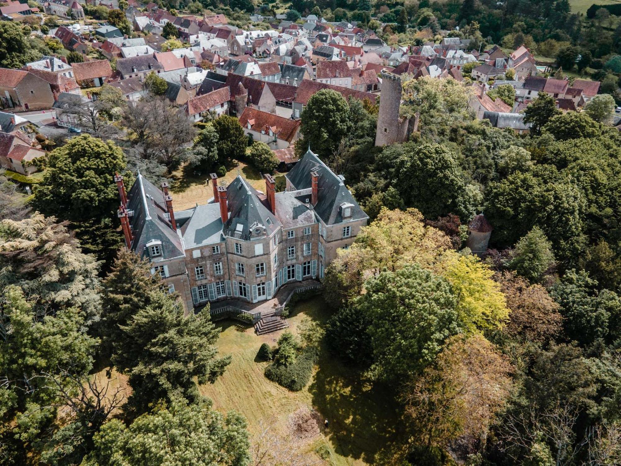 Chateau De Sainte-Severe Kültér fotó